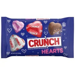 Crunch Milk Chocolate Hearts