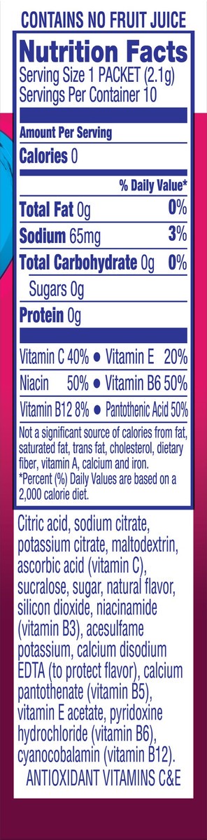 slide 5 of 8, Propel Zero Calories Berry Water Beverage Mix 10 ea, 10 ct