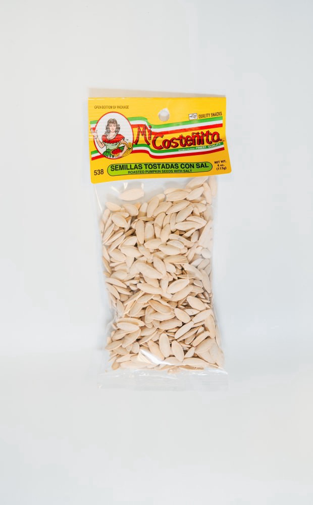 slide 1 of 2, Mi Costeñita Mi Costenita Roasted Pumpkin See, 4 oz