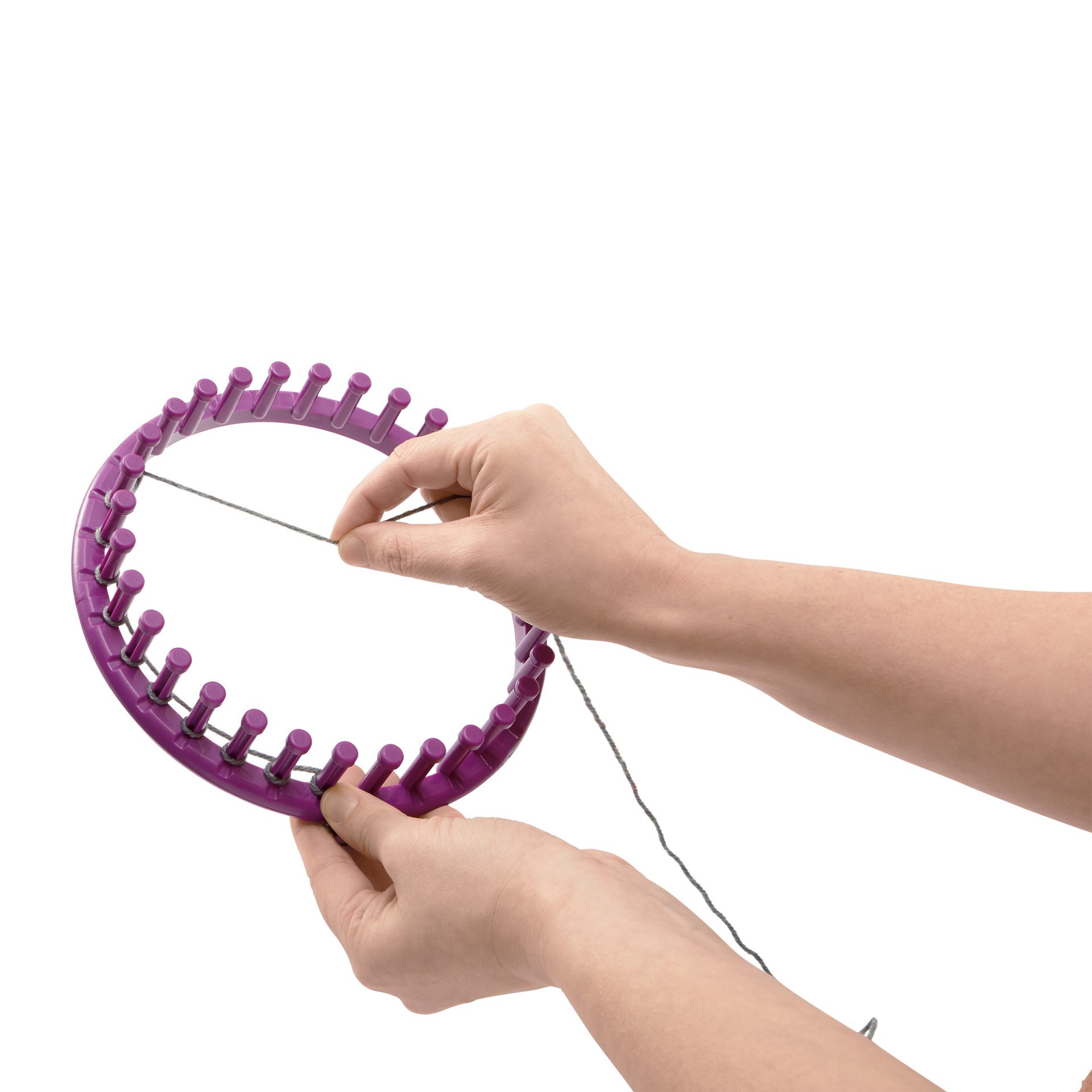 slide 2 of 6, Knit Quick Mini Loom Set By Loops & Threads, 5 cm