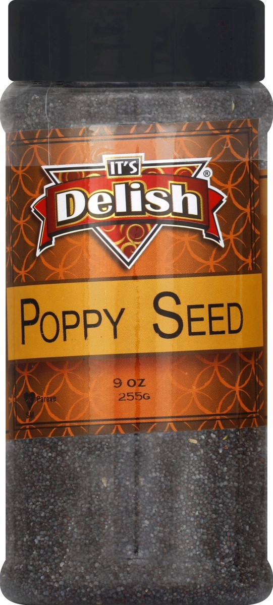 slide 2 of 2, It's Delish Poppy Seed 9 oz, 9 oz