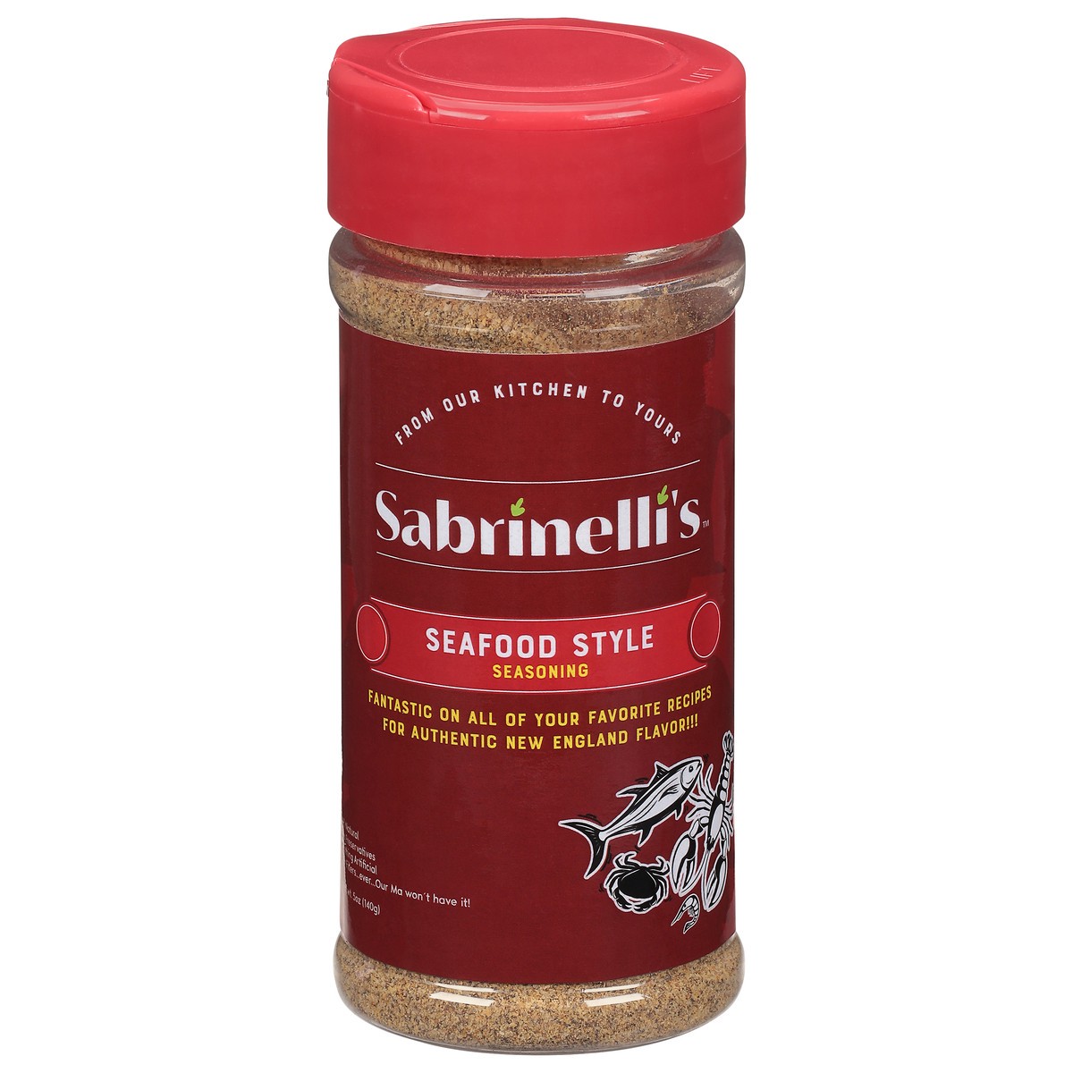 slide 4 of 11, Sabrinelli's Seafood Style Seasoning 5 oz, 5 oz