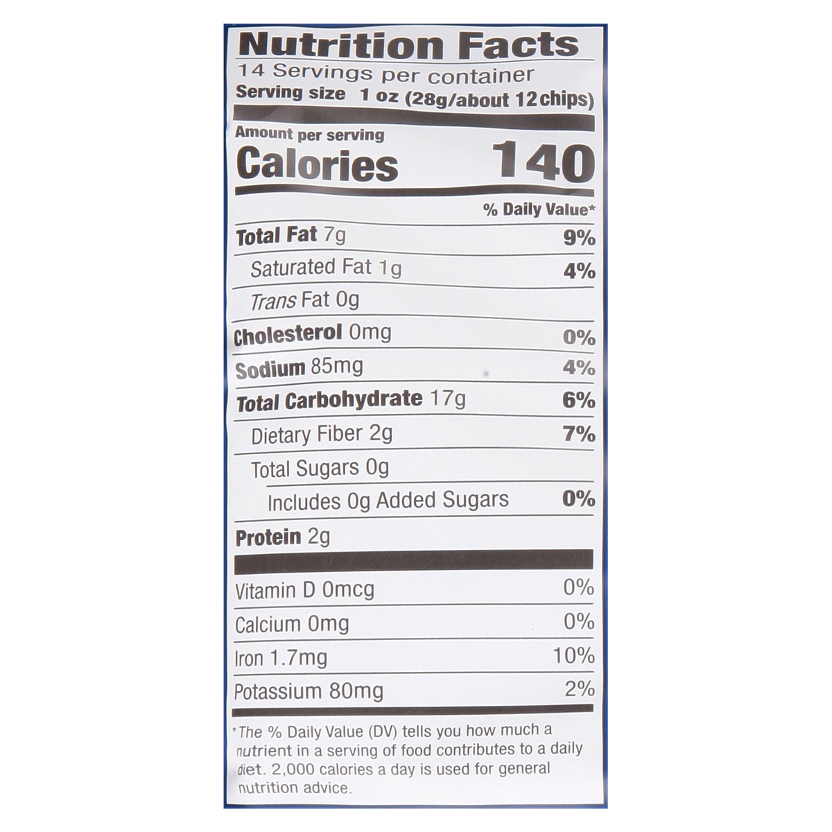 slide 8 of 11, Garden of Eatin' Blue Chips Corn Tortilla Chips 14 oz, 14 oz