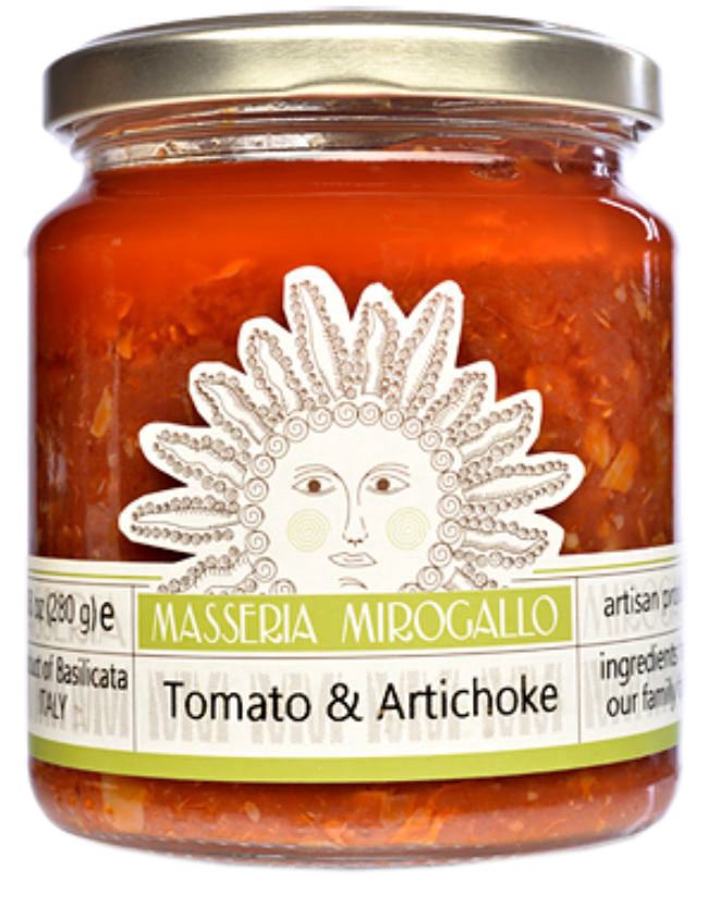 slide 1 of 1, Mirogallo Tomato Sauce W Artichokes Basilicata, 9.9 oz