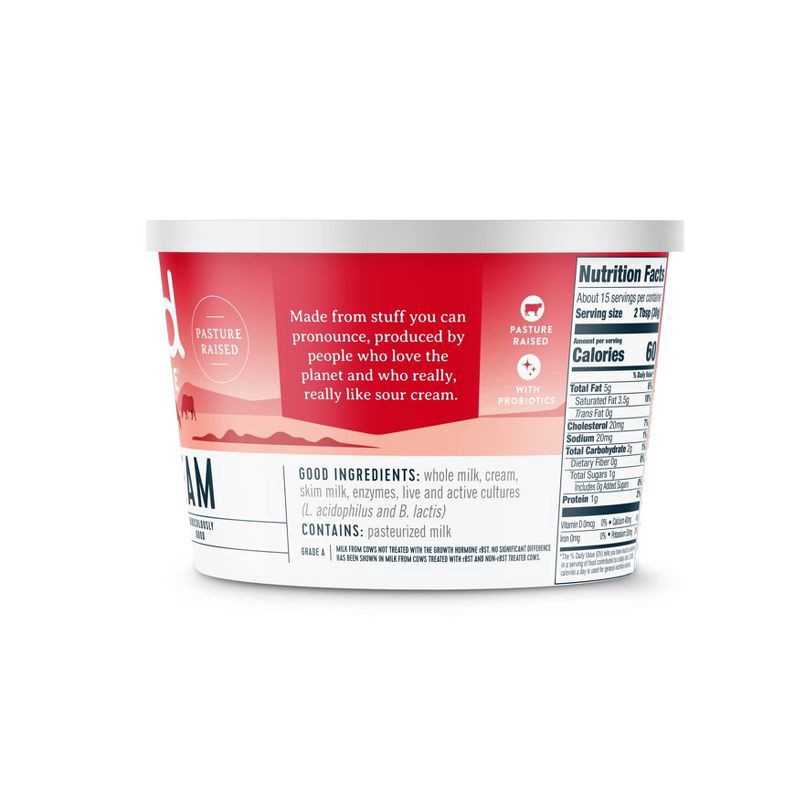 slide 2 of 7, Good Culture Sour Cream - 16oz, 16 oz