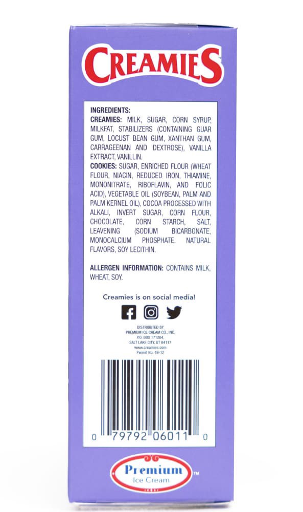 slide 2 of 3, Creamies Ice Cream Bar 6 ea, 6 ct