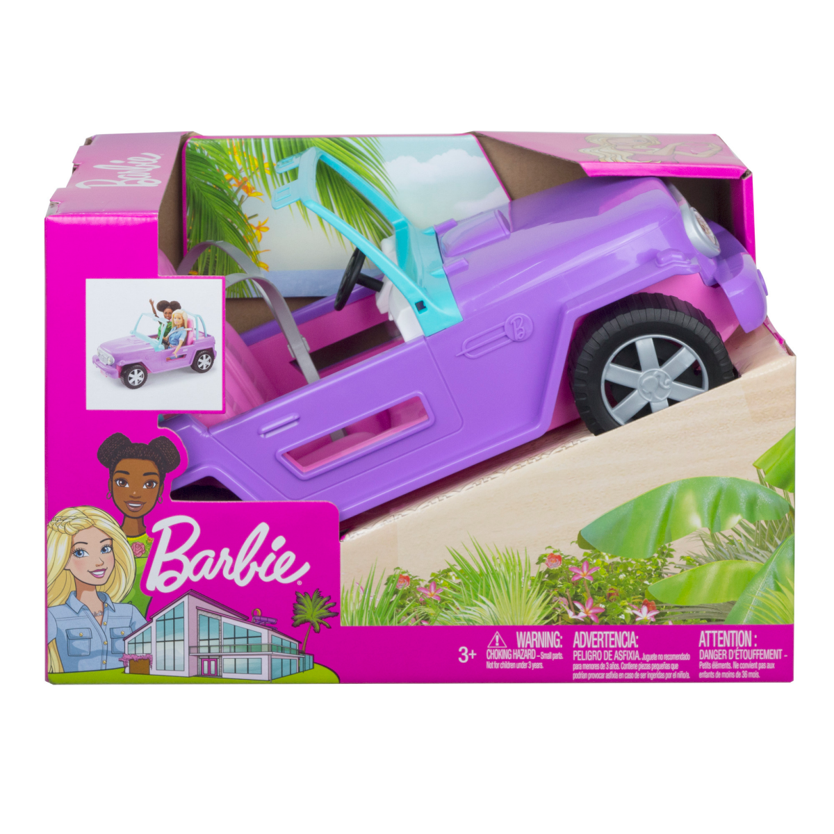slide 1 of 9, Barbie MATTEL GAMES Barbie Vehicle, 1 ct