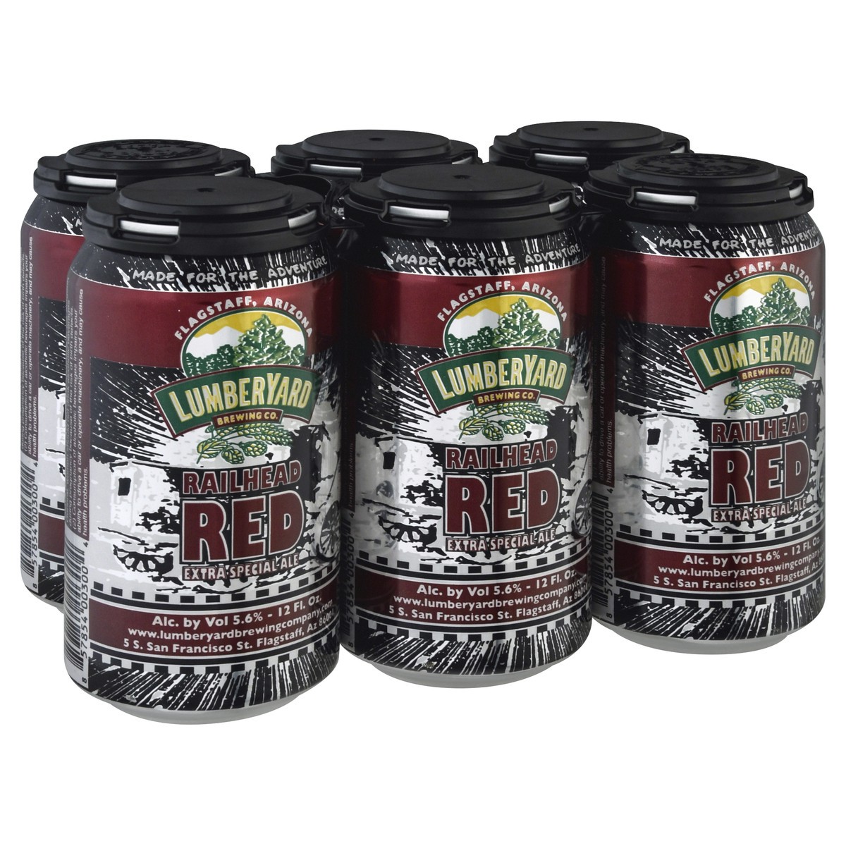 slide 6 of 9, Lumberyard Brewing Co. Extra Special Railhead Red Ale 6 ea, 6 ct