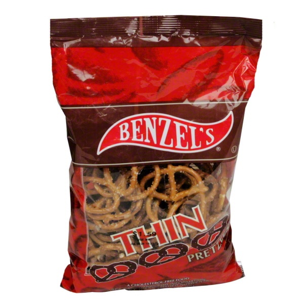 slide 1 of 1, Benzel's Thin Pretzels, 8 oz