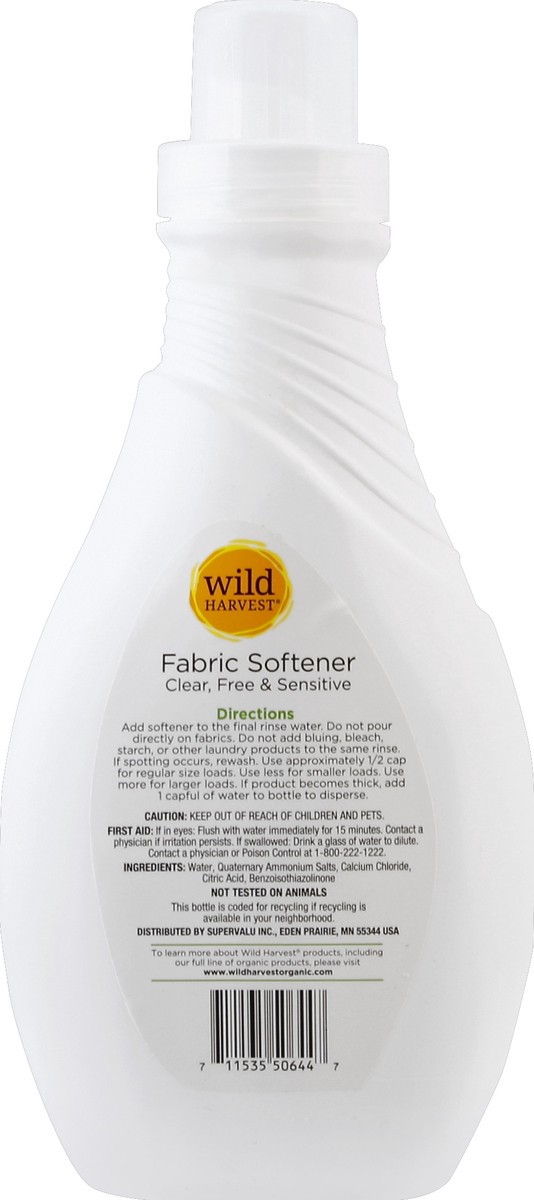 slide 3 of 7, Wild Harvest Fabric Softener 34 oz, 34 oz