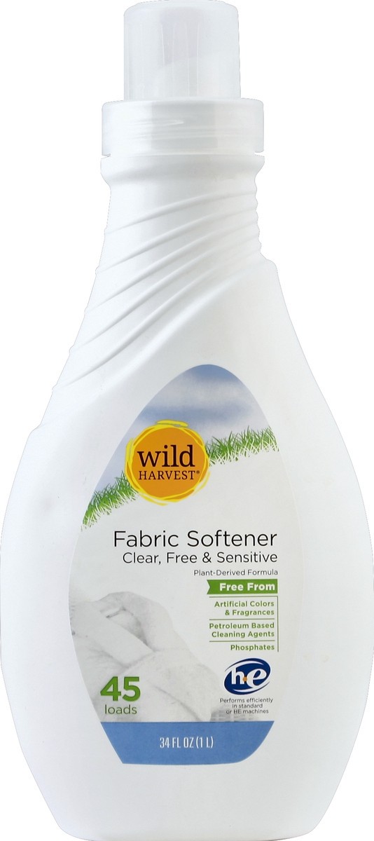 slide 4 of 7, Wild Harvest Fabric Softener 34 oz, 34 oz