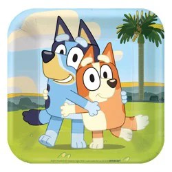 Bluey 7 inch Square Plate
