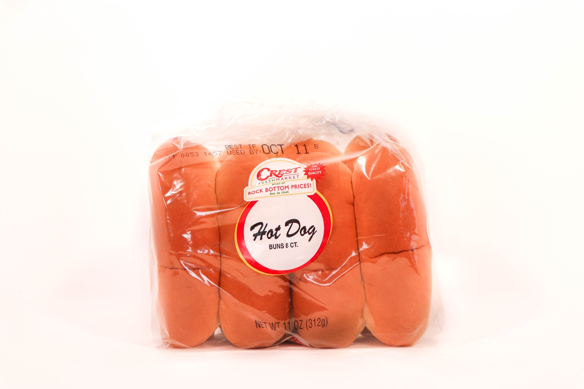 slide 1 of 1, Hot Dog Buns, 8 ct