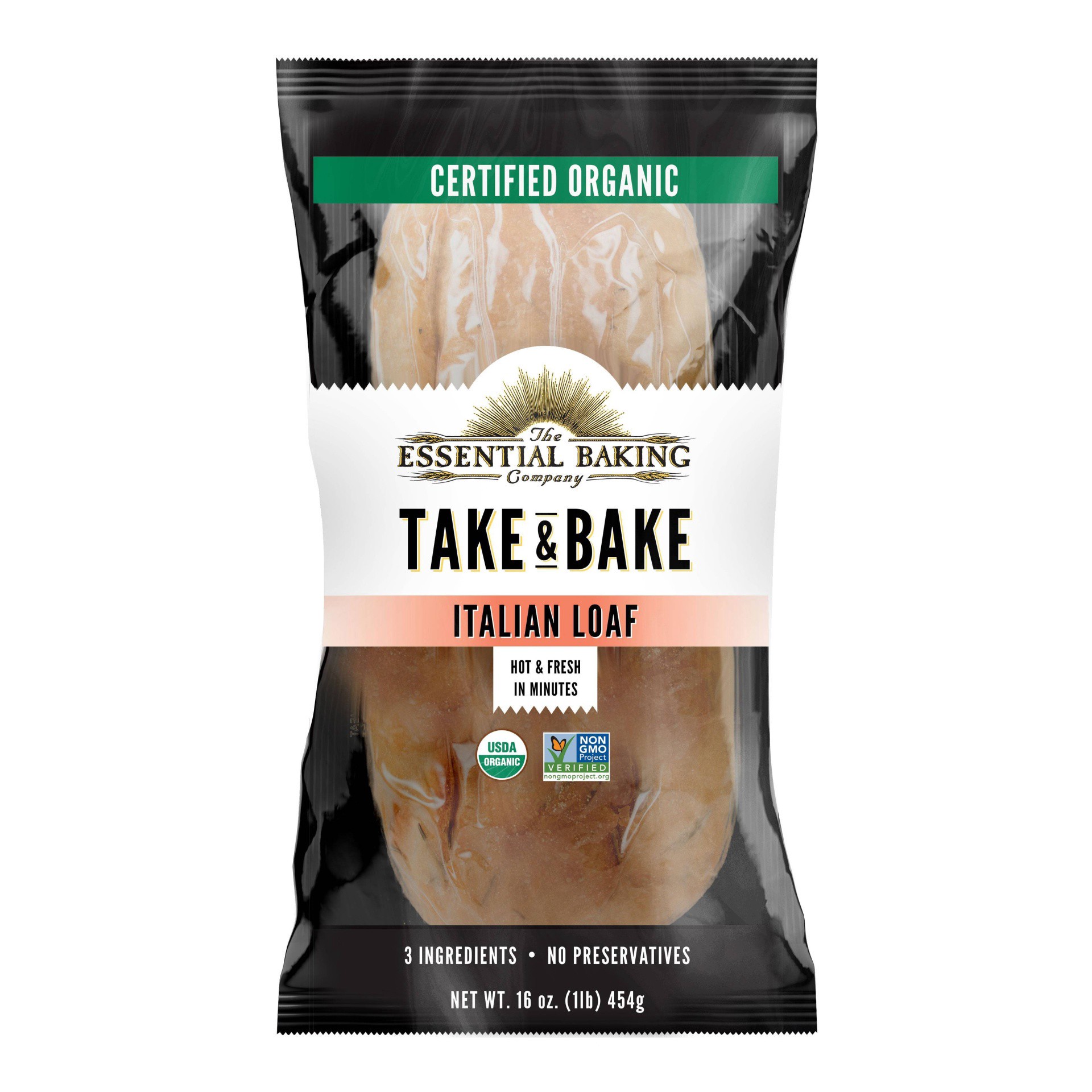 slide 1 of 6, The Essential Baking Company Take & Bake Italian Loaf 16 oz. Bag, 16 oz