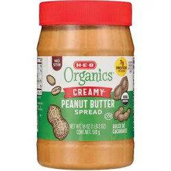 H-E-B Organics Smooth No Stir Peanut Butter