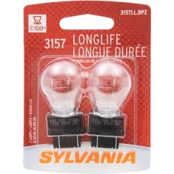 Sylvania 3157 Long Life Mini Bulb - 2 pk