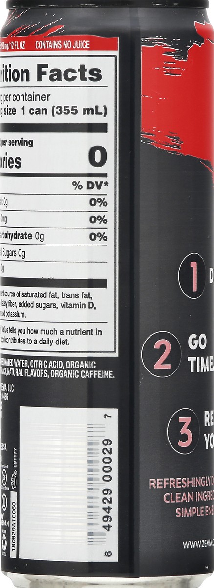 slide 5 of 9, Zevia Zero Calorie Grapefruit Energy Drink 12 oz, 12 oz