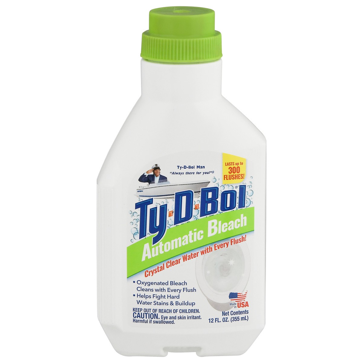 slide 1 of 9, Ty-D-Bol Toilet Bowl Bleach Cleaner, 12 fl oz