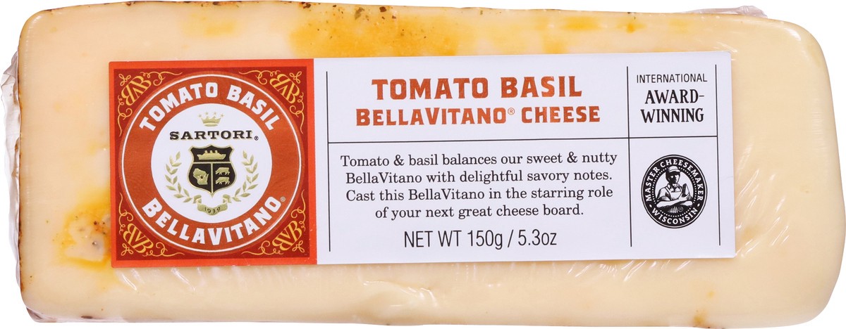 slide 9 of 13, Sartori Cheese, Tomato Basil, 5.3 oz