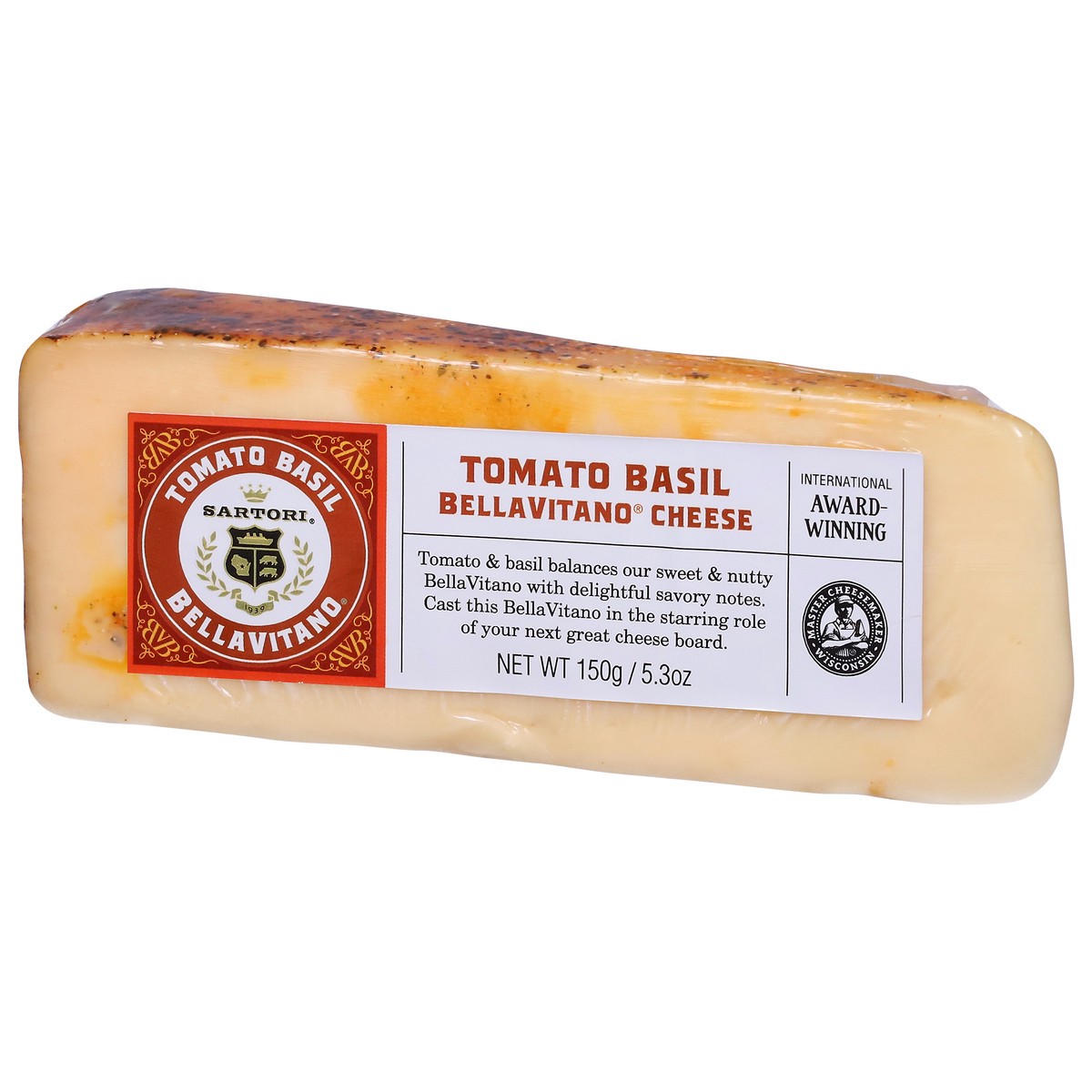 slide 4 of 13, Sartori Cheese, Tomato Basil, 5.3 oz