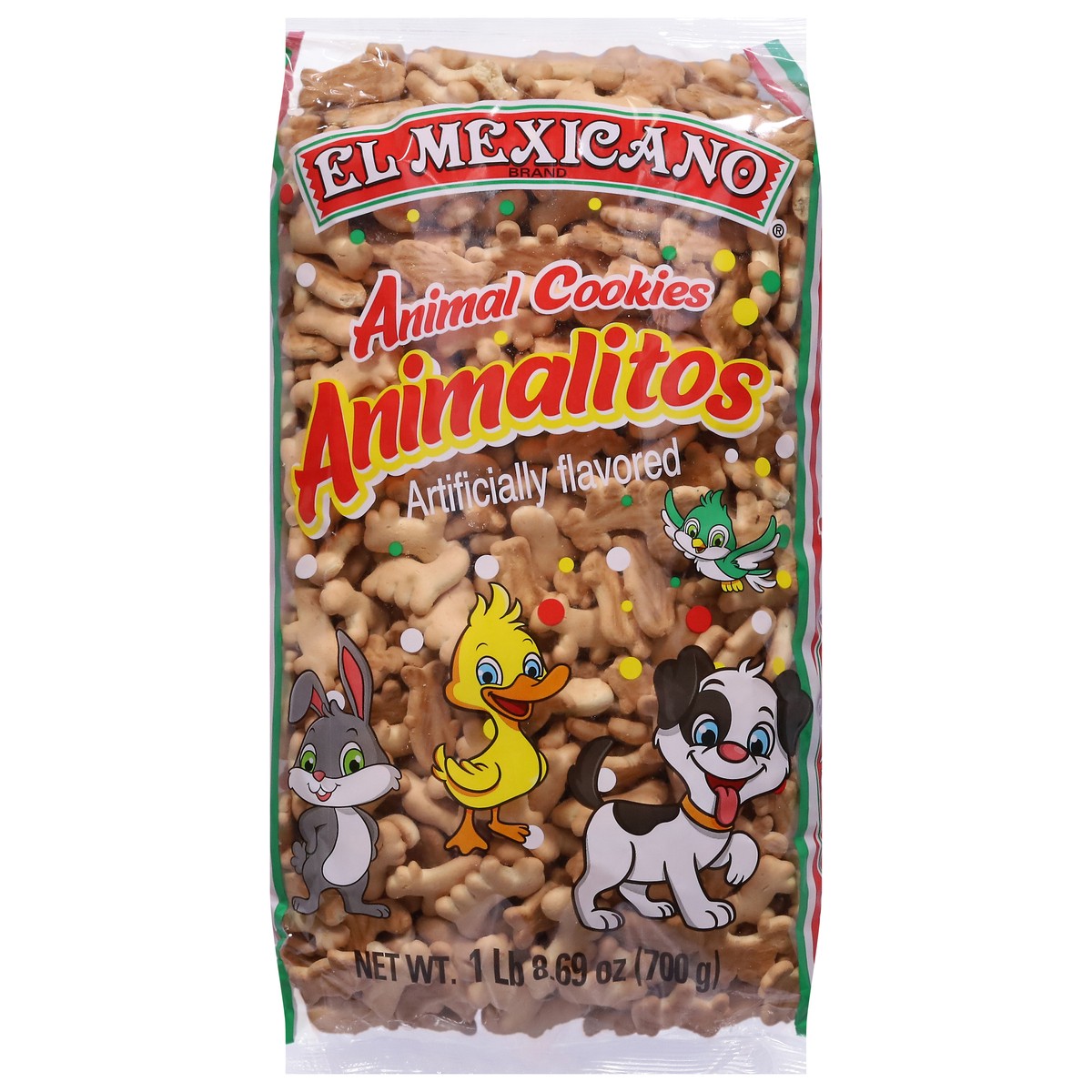 slide 13 of 14, El Mexicano Animal Cookies 700 g, 700 g
