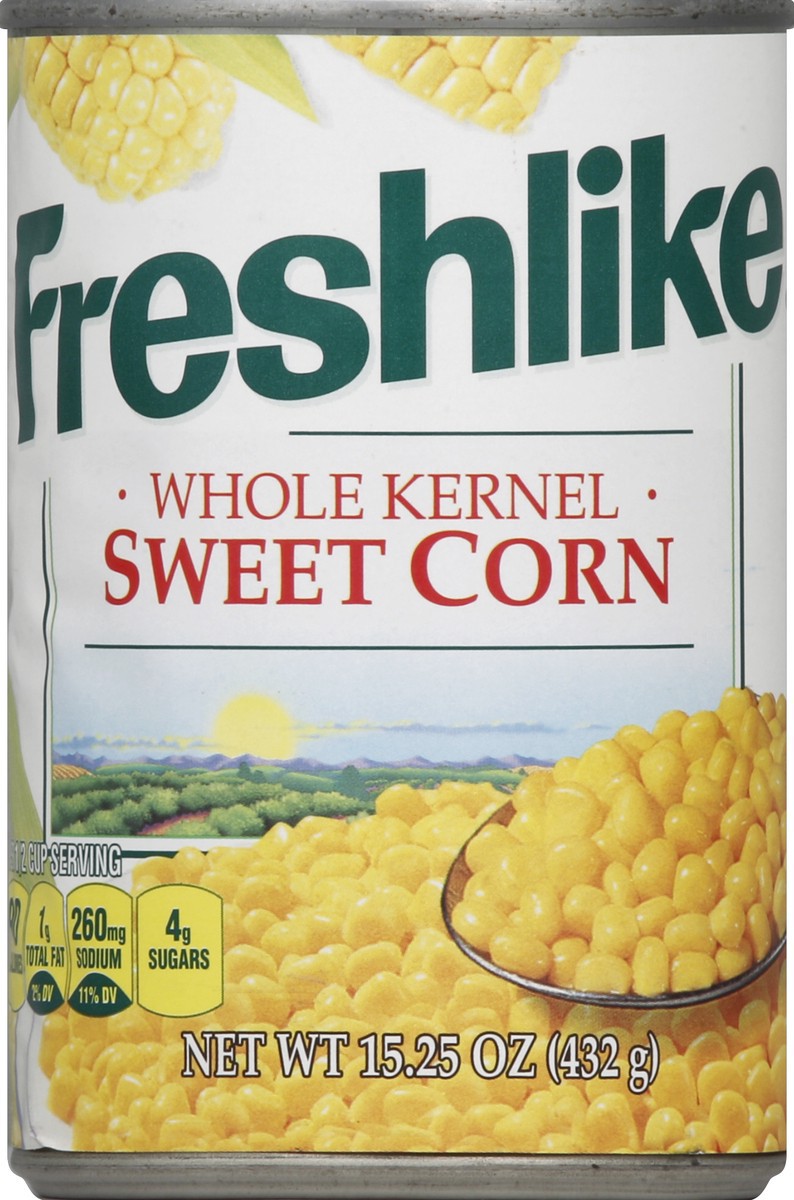 slide 5 of 6, Freshlike Whole Kernel Sweet Corn, 15.25 oz