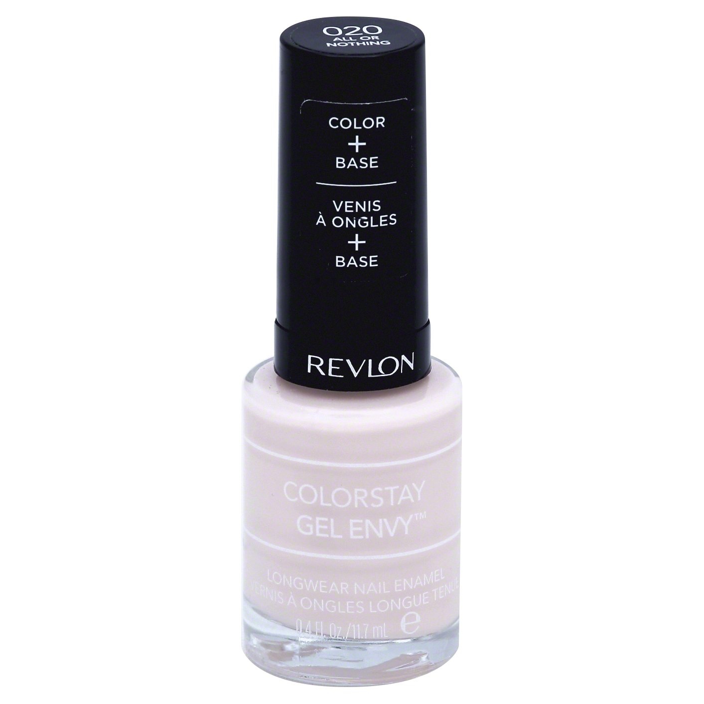 slide 1 of 1, Revlon Colorstay Gel Envy Nail Enamel - 020 All Or Nothing , 0.4 fl oz