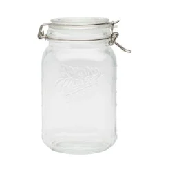 Tabletops Unlimited Glass Clamtop Pantry Jar