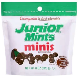 Junior Mints Minis Mints in Dark Chocolate 8 oz