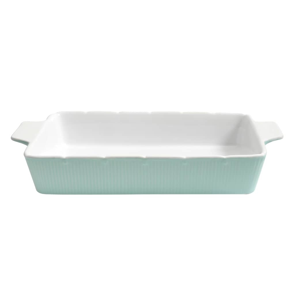 slide 1 of 1, Martha Stewart Ephemra Rectangular Ceramic Bakeware - Blue, 14 in x 9 in