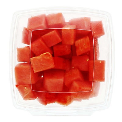 slide 1 of 1, H-E-B Fresh Seedless Watermelon Chunks, 49 oz