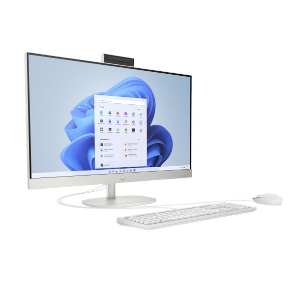 slide 2 of 3, HP 24-Cr0046 All-In-One Desktop Pc, 23.8" Screen, Amd Athlon Gold, 4Gb Memory, 256Gb Solid State Drive, Windows 11 Home, 1 ct