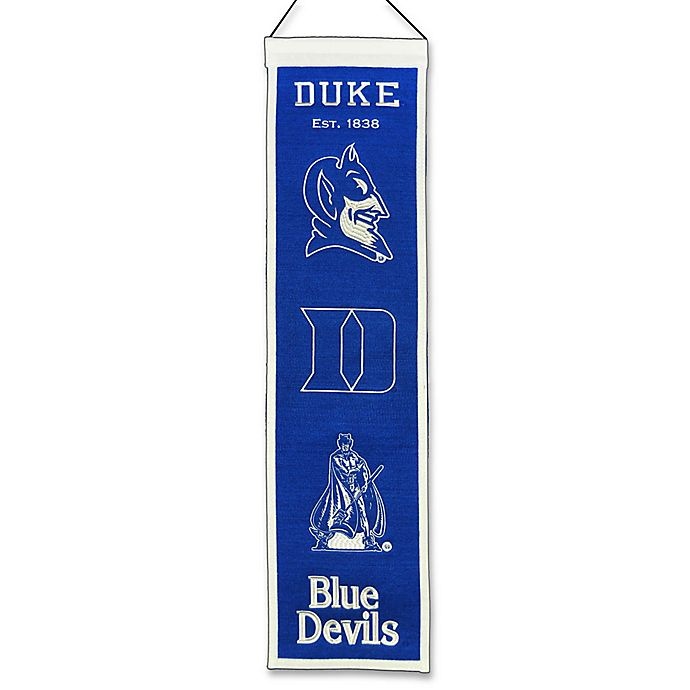 slide 1 of 1, NCAA Duke University Heritage Banner, 1 ct