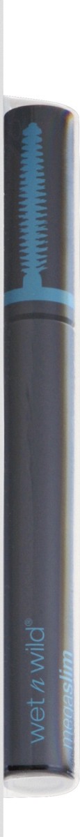 slide 3 of 7, wet n wild MegaSlim Waterproof Skinny Mascara Black, 1 ct