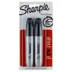 Sharpie Chisel Permanent Marker 2 2 ea