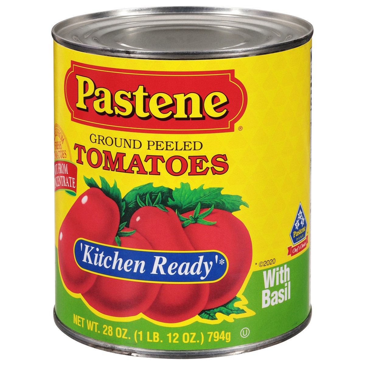 slide 5 of 11, Pastene Kitchen Ready Tomatoes With Basil, 28 oz