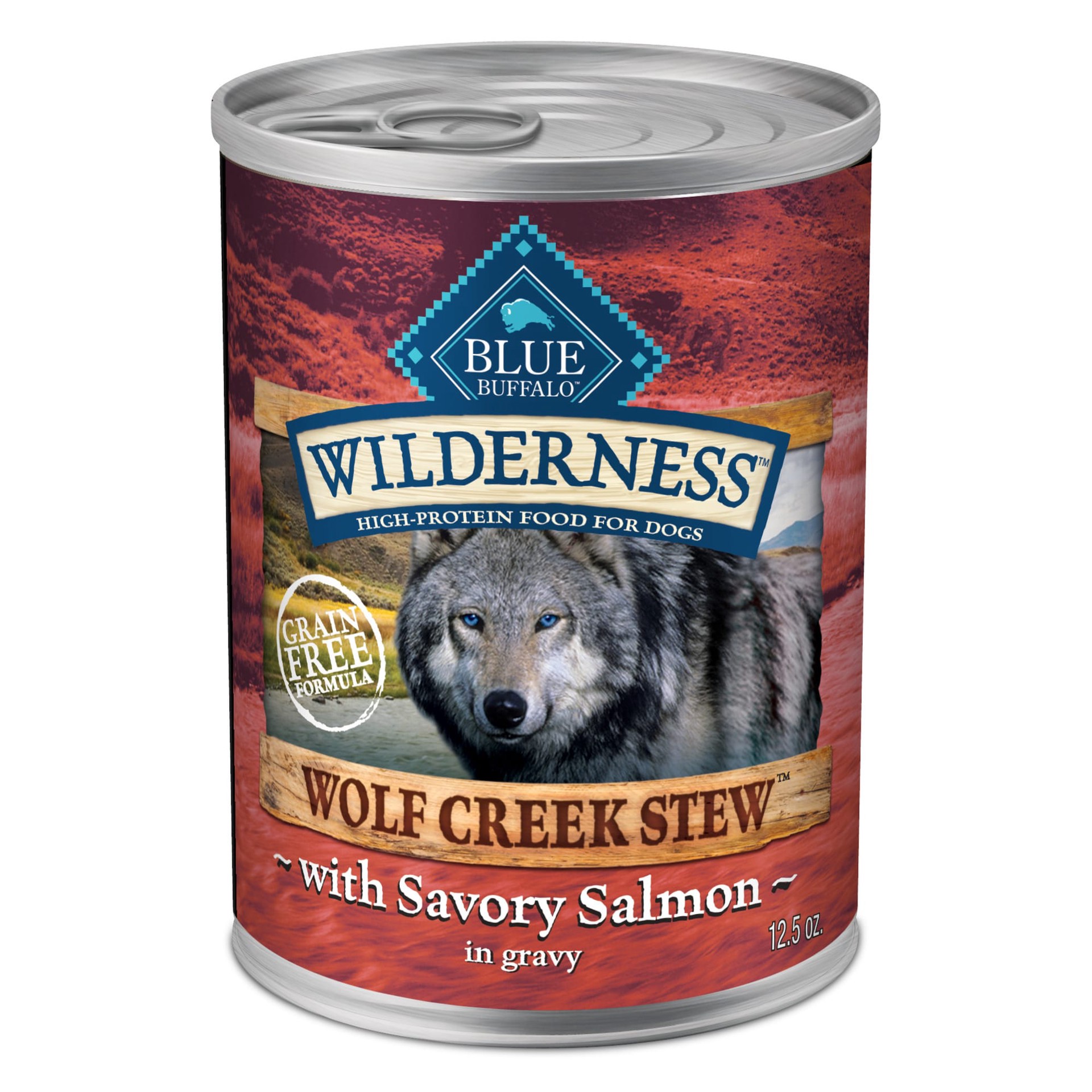 slide 1 of 17, Blue Dog Food 12.5 oz, 12.5 oz