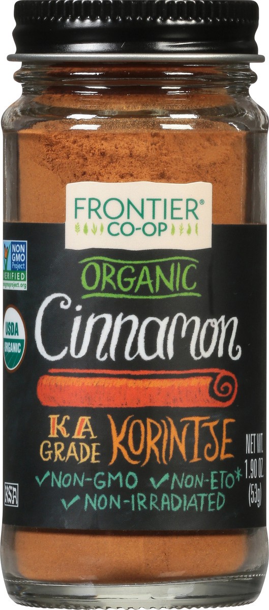 slide 6 of 9, Frontier Co-Op Korintje Organic Cinnamon 1.90 oz, 1.9 oz