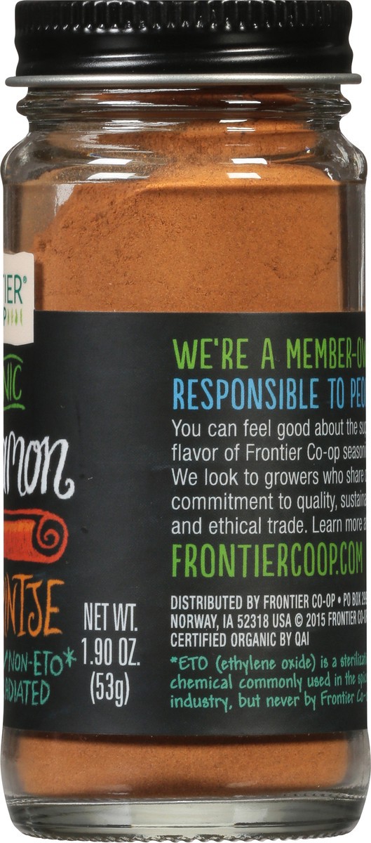 slide 8 of 9, Frontier Co-Op Korintje Organic Cinnamon 1.90 oz, 1.9 oz