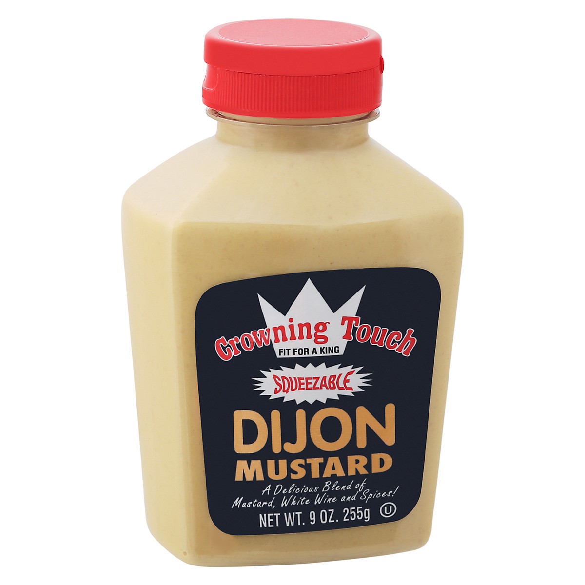 slide 6 of 13, Crowning Touch Mustard, Dijon, Squeezable, 9 Ounce, 9 oz