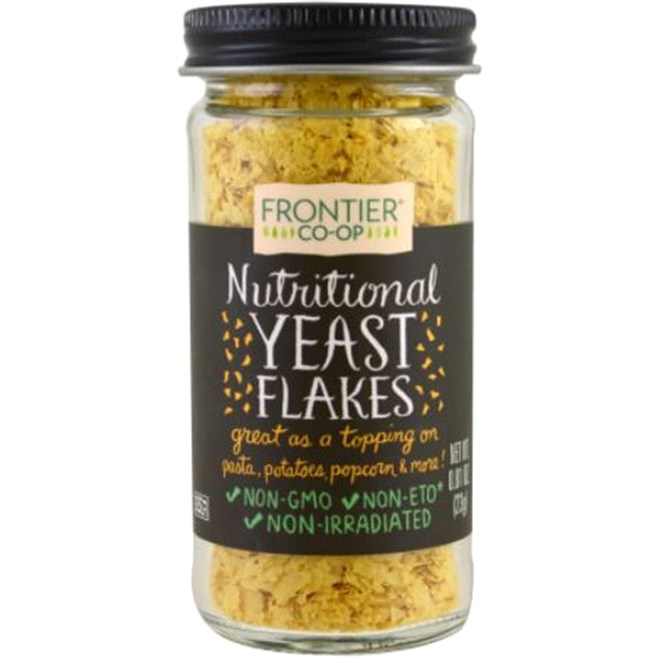 slide 1 of 1, Frontier Nutritional Yeast Flakes, 0.81 oz