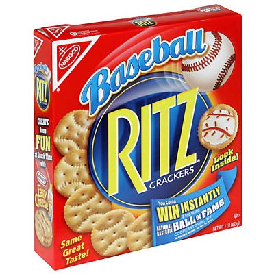 slide 1 of 1, Nabisco Ritz Baseball Crackers, 16 oz