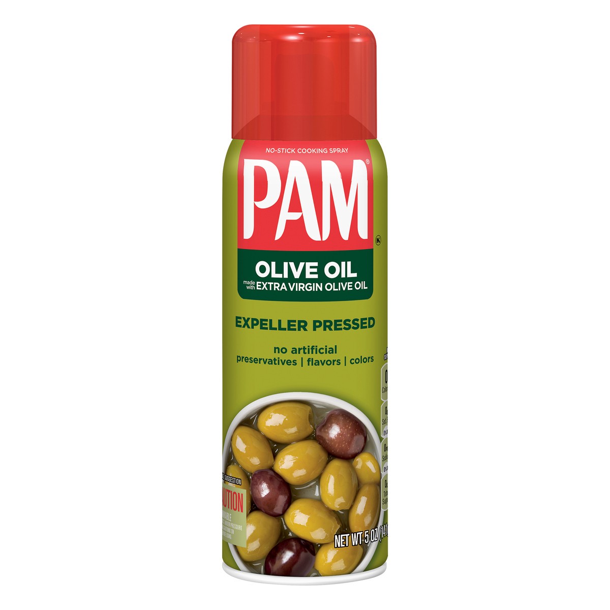 slide 1 of 1, Pam Olive Oil, 5 oz