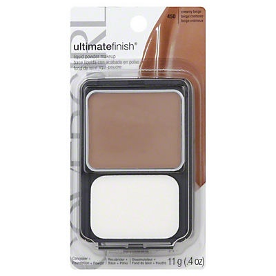 slide 1 of 1, Covergirl Ultimate Finish Creamy Beige 450 Liquid Powder Make-up, 0.4 oz