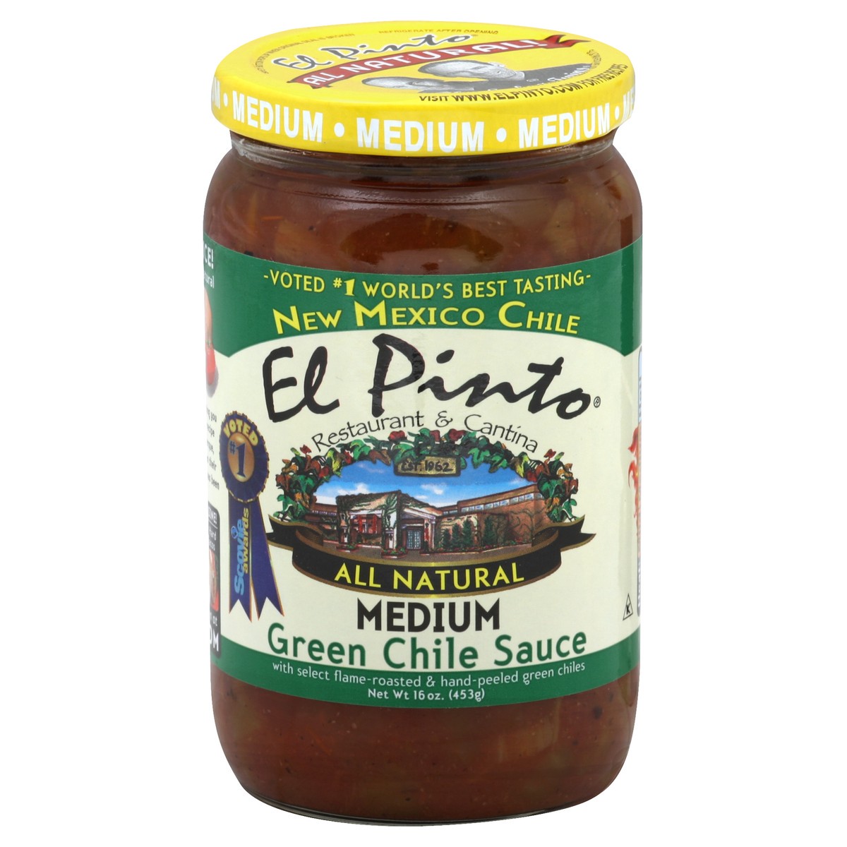 slide 3 of 3, El Pinto Chile Sauce 16 oz, 16 oz