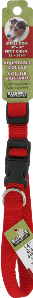 slide 1 of 1, Alliance Small Dog Red Collar, 1 ct