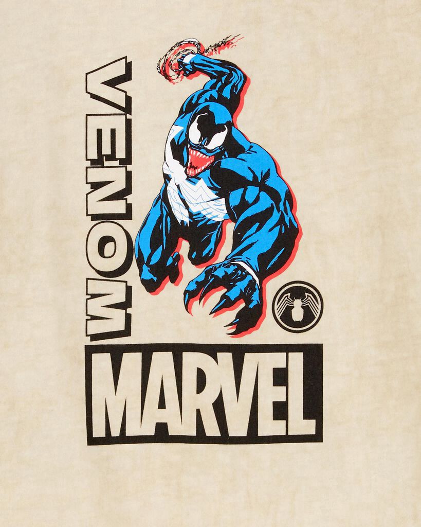 slide 2 of 2, Oshkosh Kid Superhero Long-Sleeve Graphic Tee - Tan Tan 5, 1 ct