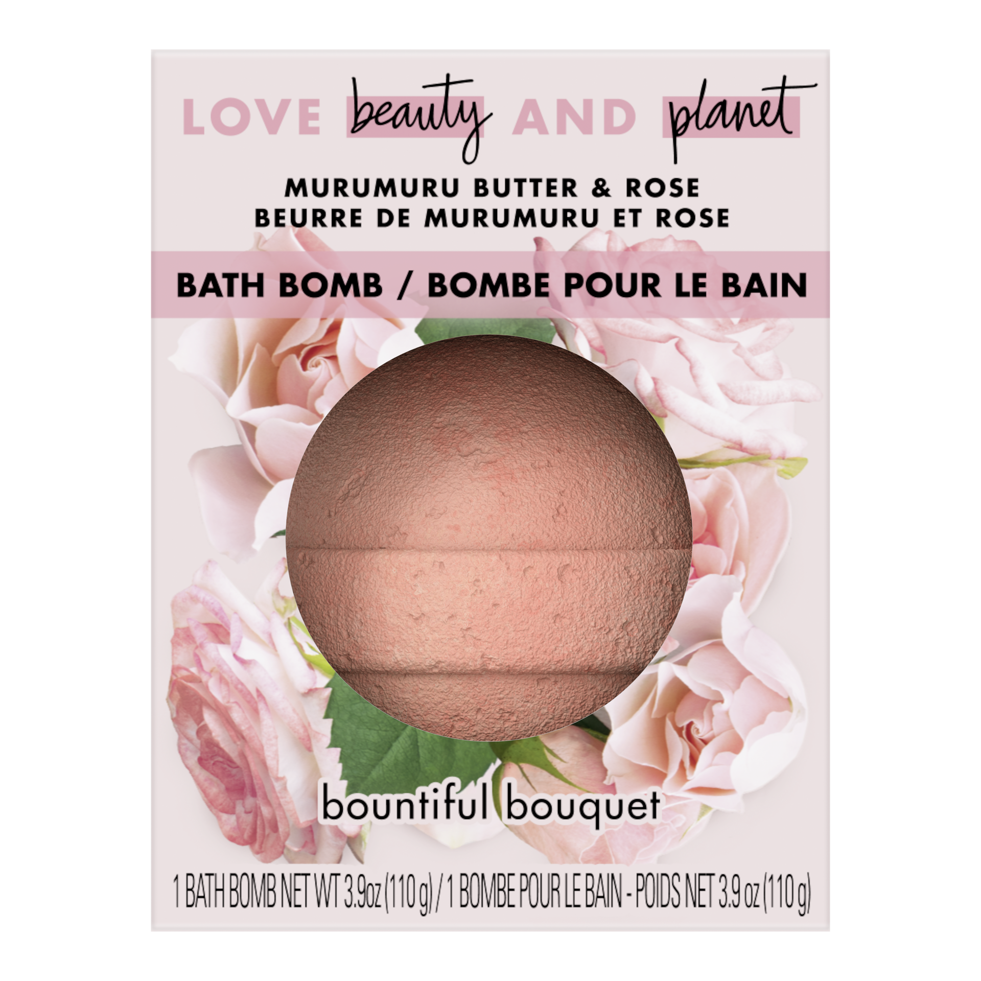 slide 3 of 4, Love Beauty and Planet Bountiful Bouquet Bath Bomb Murumuru Butter & Rose, 3.9 oz, 3.9 oz