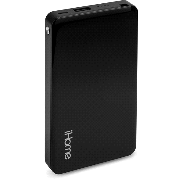 slide 1 of 1, iHome Stow Charge 7,500 mAh Portable Power Bank, 1 ct
