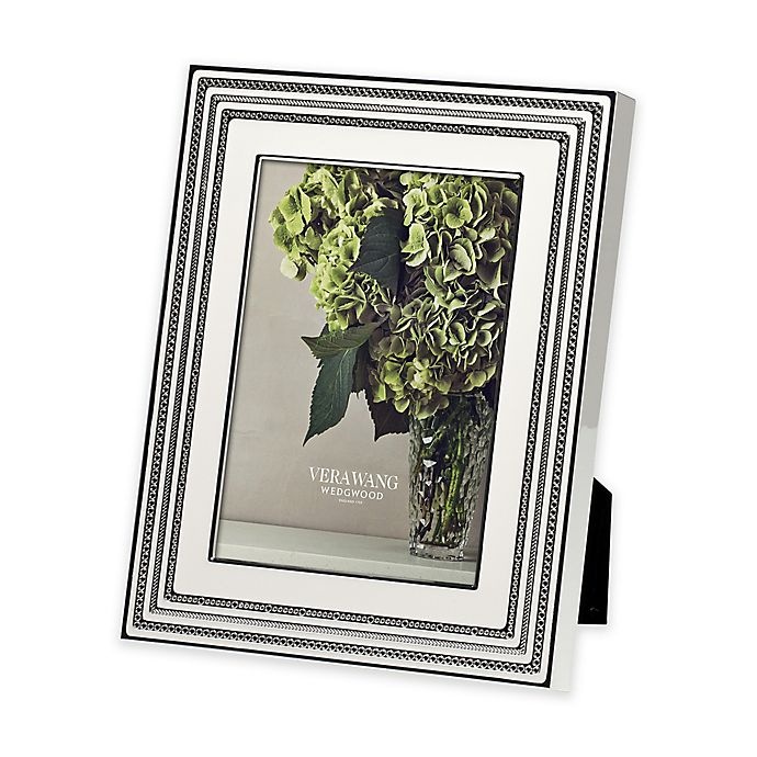 slide 1 of 1, Vera Wang Wedgwood With Love Blanc Frame, 5 in x 7 in